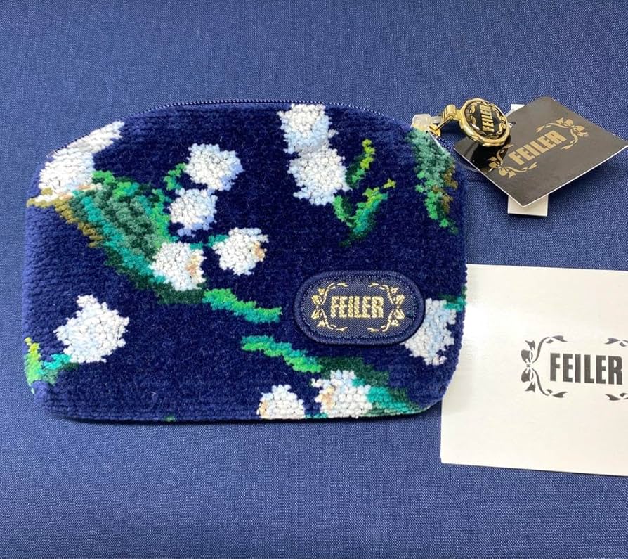 【新品未使用】FEILER 花柄 ボトルポーチ ピュールミュゲ すずらん 新品未使用】FEILER 花柄 ボトルポーチ ピュールミュゲ すずらん